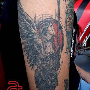 Archangel tattoo by Dr.Ink Atkatattoo